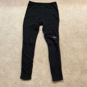 Paradox polartec fleece base layer leggings size large youth like new